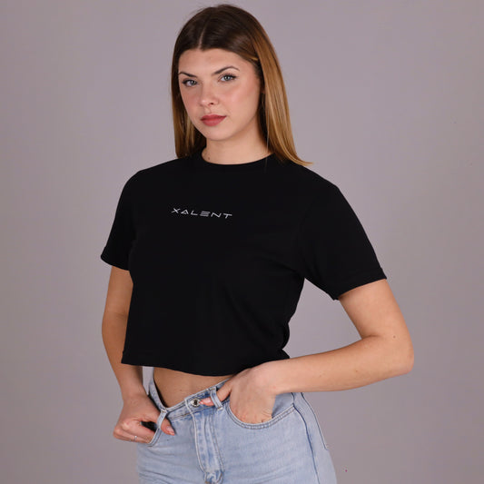 #XALENT GIRL / T-shirt Crop Made in Italy